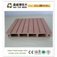 Hochwertige Anti-Warping-Holz-Kunststoff-Verbundwerkstoff / WPC-Terrassendielen, billige Terrassendielen / China